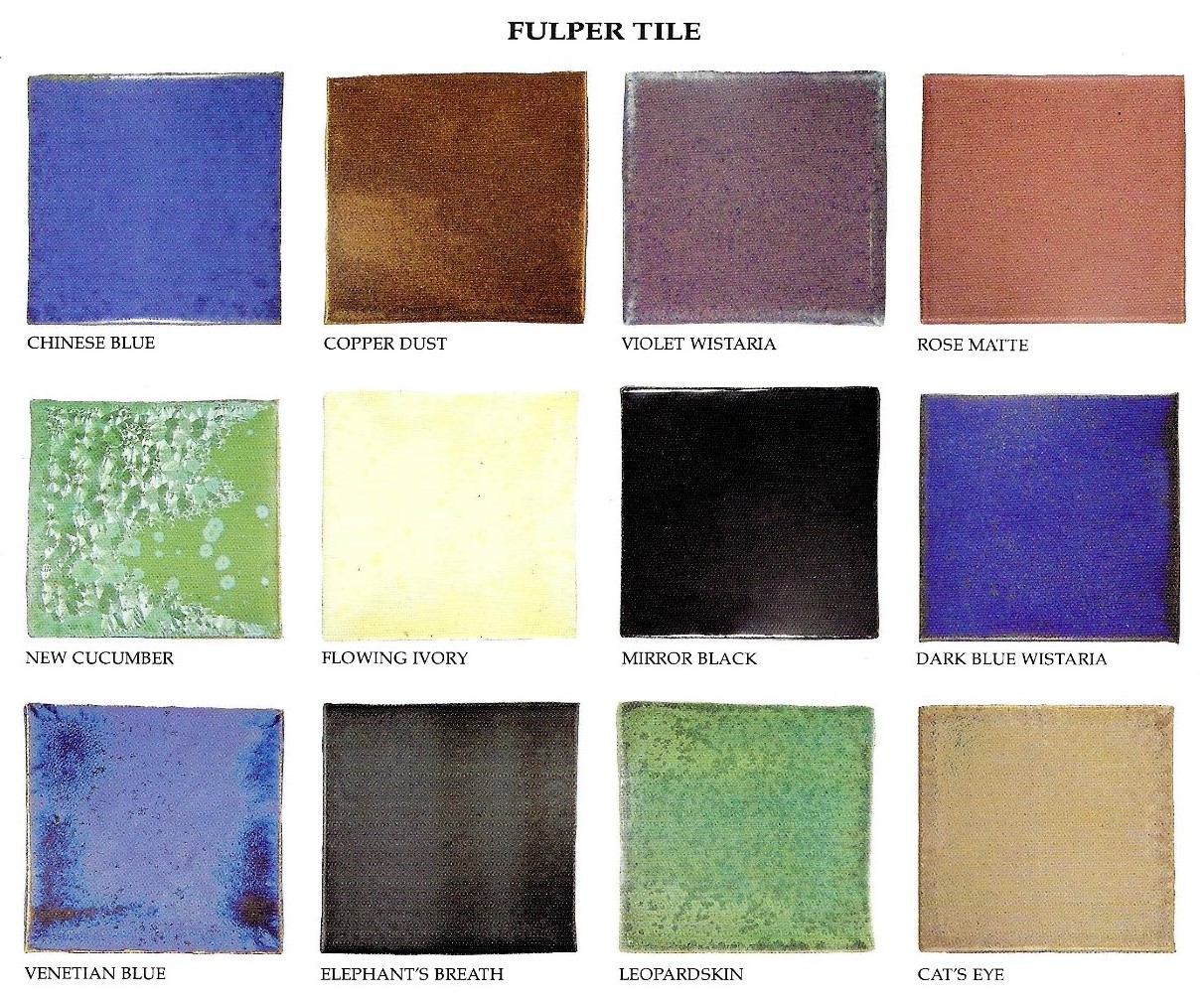 Fulper Tile Glazes (2)